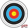 duramesh dura mesh archery target 80cm fita target 30in bullseye