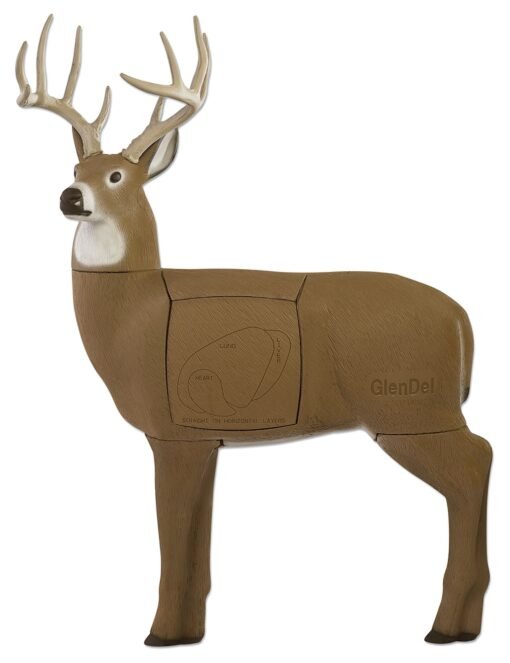 glendel full rut buck target 1