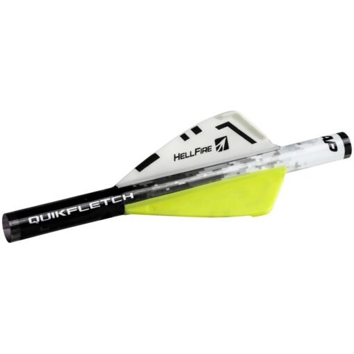 new archery products quikfletch hellfire 2in vanes