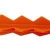 targettack targettack orange polycarbonate plastic 3 for paper vinyl targ 1